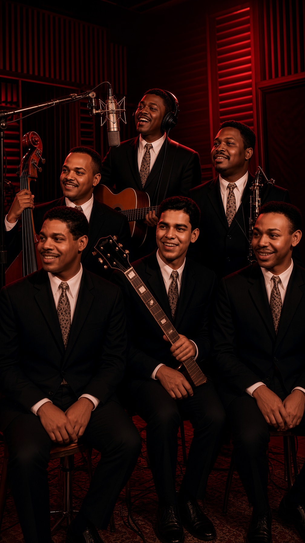 The Funk Brothers, mid-session