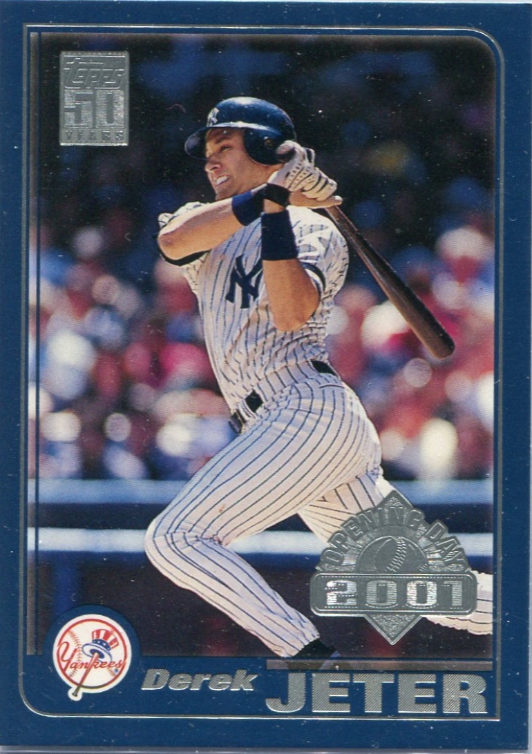 DEREK JETER — 2001 Topps #100