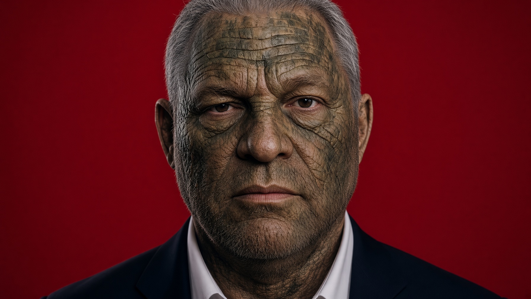 The beast, rendered reptilian